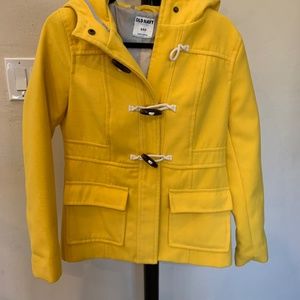 Bright Sunny Yellow Old Navy Hoodie Jacket